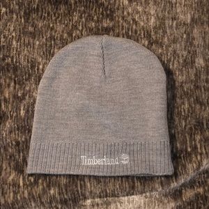 Grey Timberland Beanie